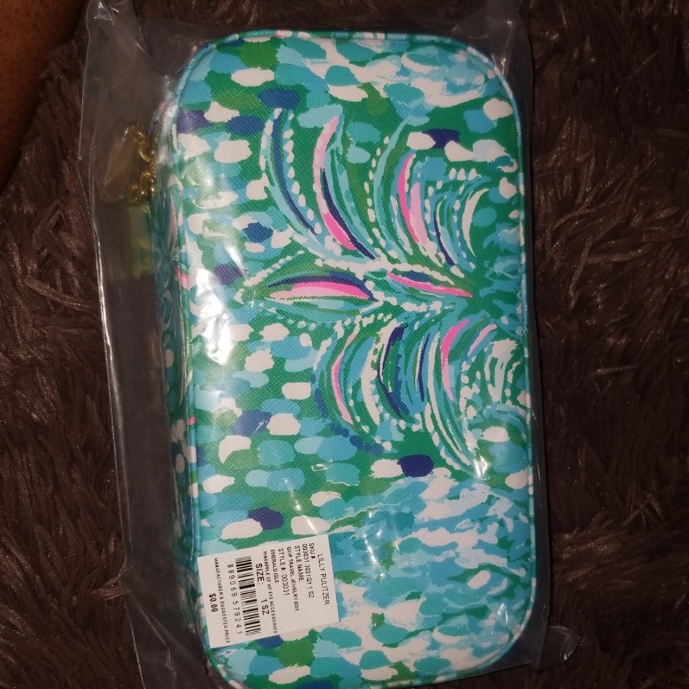 Lilly pulitzer travel jewelry box